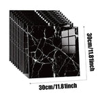 ✨ Self-Adhesive Vinyl Tile Stickers, Waterproof Floor & Wall Decor Tiles for Home Renovation